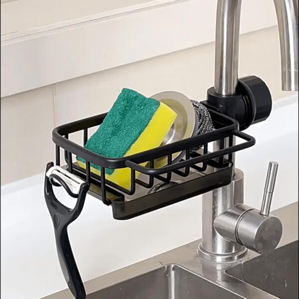 Sink Organizer (for above the faucet) with Draining Tray