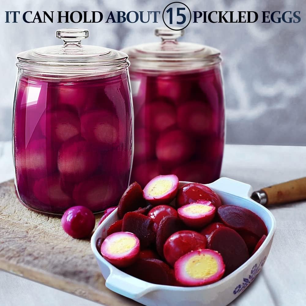 Wide-Mouth Glass Storage Canister - Image 2
