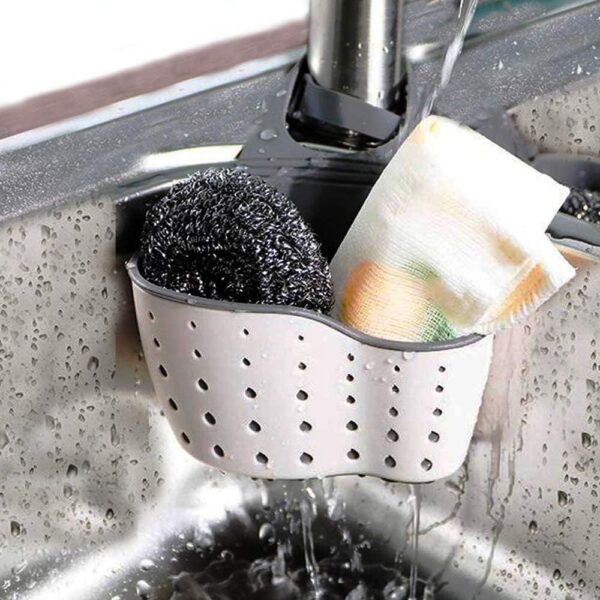 Silicone Sink Organizer with Drainage Holes