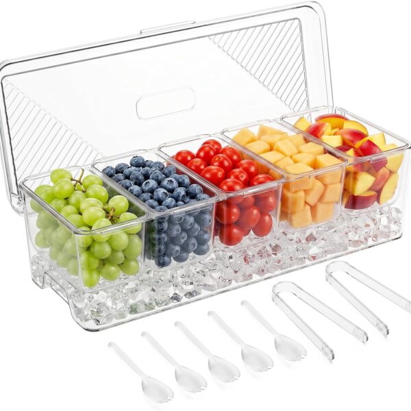 Condiment Tray with Lid