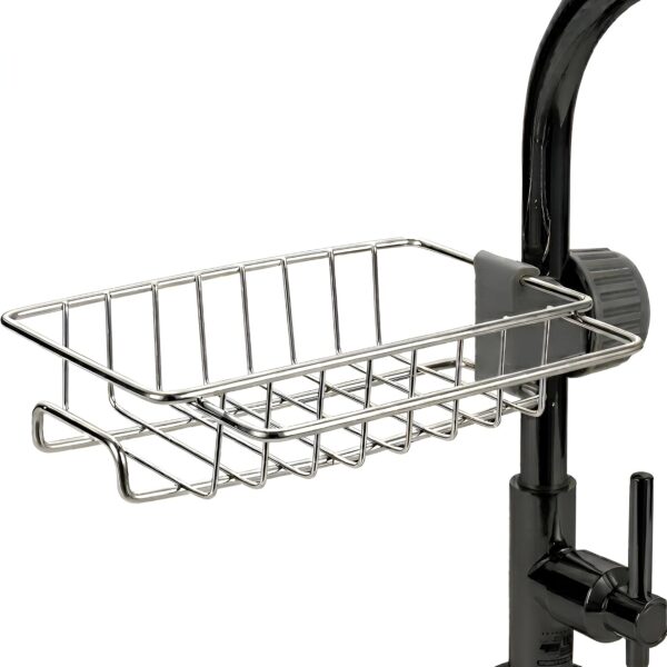 Steel Sink Sponge Holder
