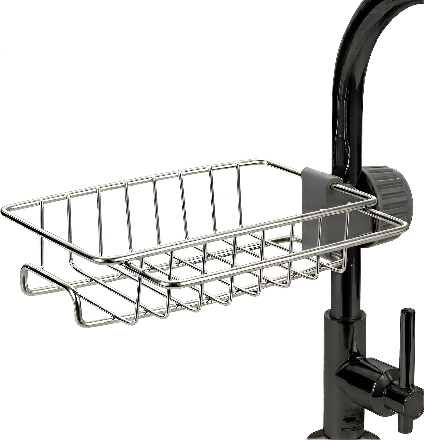 Steel Sink Sponge Holder