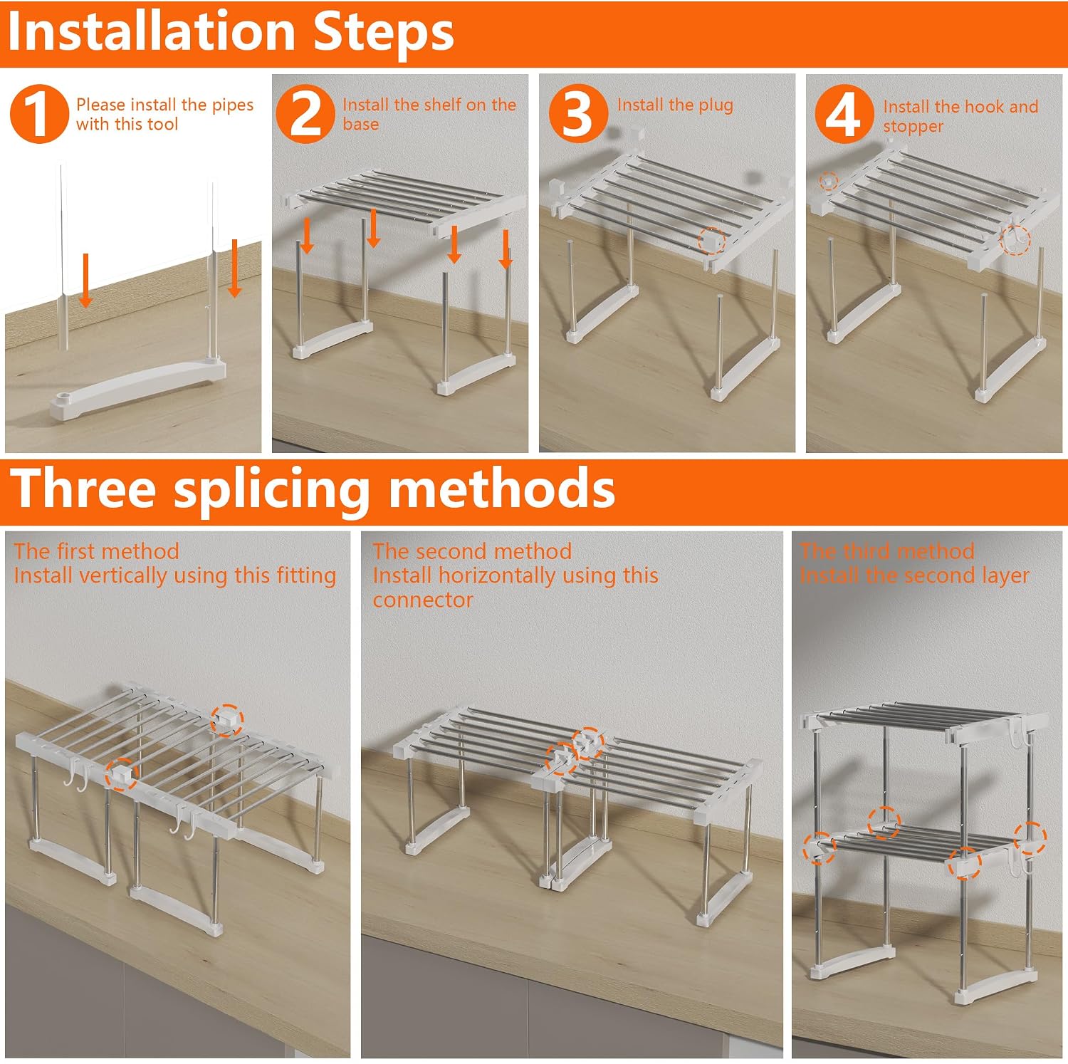 Expandable Under-Sink Organizer - Image 2